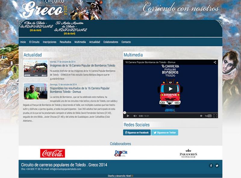 Circuito Greco 2014 - Nivel 13 - Pginas Web y APP Mviles - Toledo