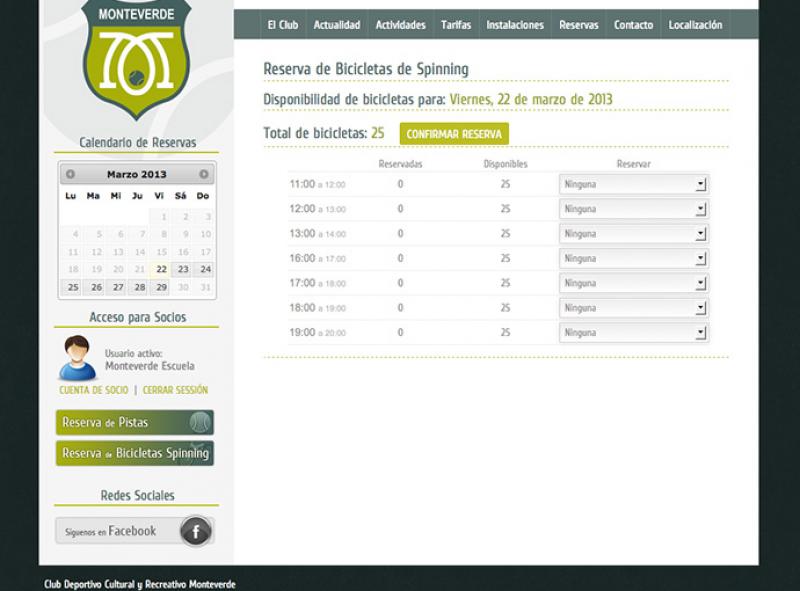 Club Monteverde - Nivel 13 - Pginas Web y APP Mviles - Toledo